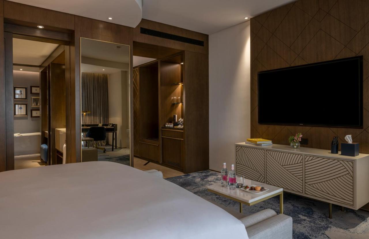 Jareed Hotel リヤード エクステリア 写真 A guest room at the hotel